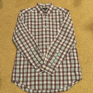 Vineyard Vines Mens size L Slim Fit Tucker Shirt